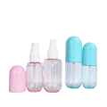 Cute Color Black Pink White Amber Red Lotion Bottle